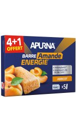 Apurna tui barres nergtiques Abricot/Amande 4+1