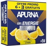 Apurna Etui Gels Energie 6+3 - Citron