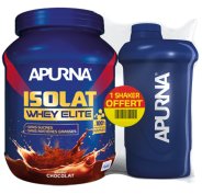 Apurna Isolat Whey Elite - Chocolat + bidon