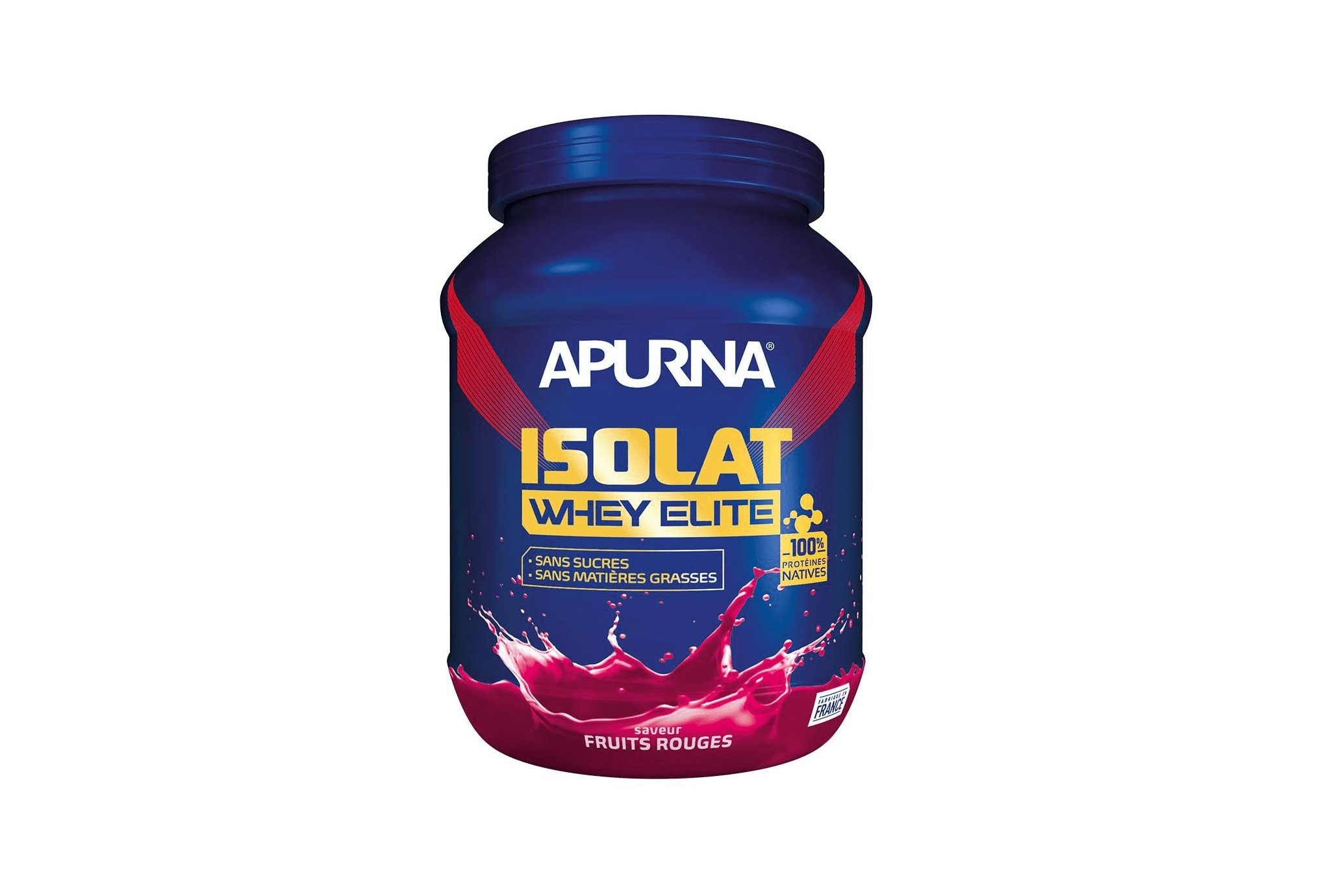 Apurna Isolat Whey Elite 720 g - Fruits Rouges Diététique Protéines / récupération