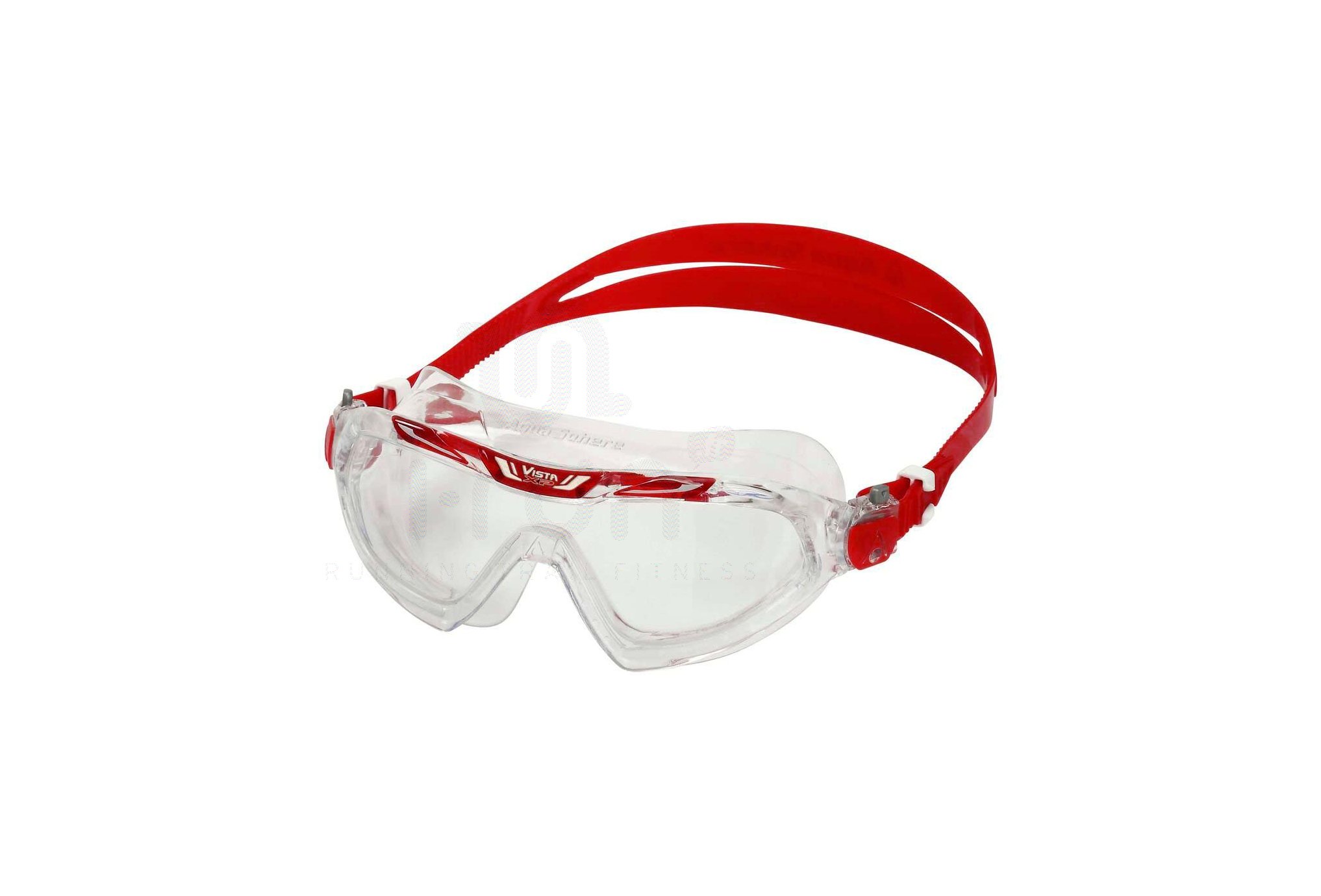 Aqua Sphere Vista XP Maschera Trasparente/Rosso – Modello 193.400, Taglia Unica