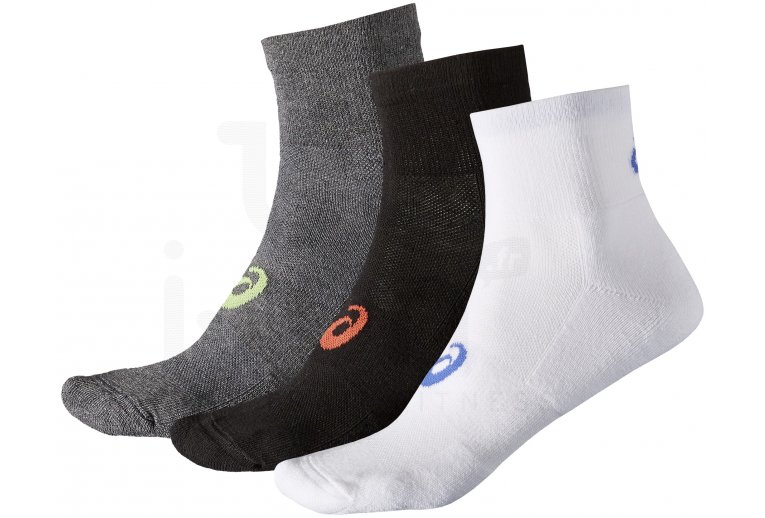 Asics 3 Pares de calcetines Quarter Sock