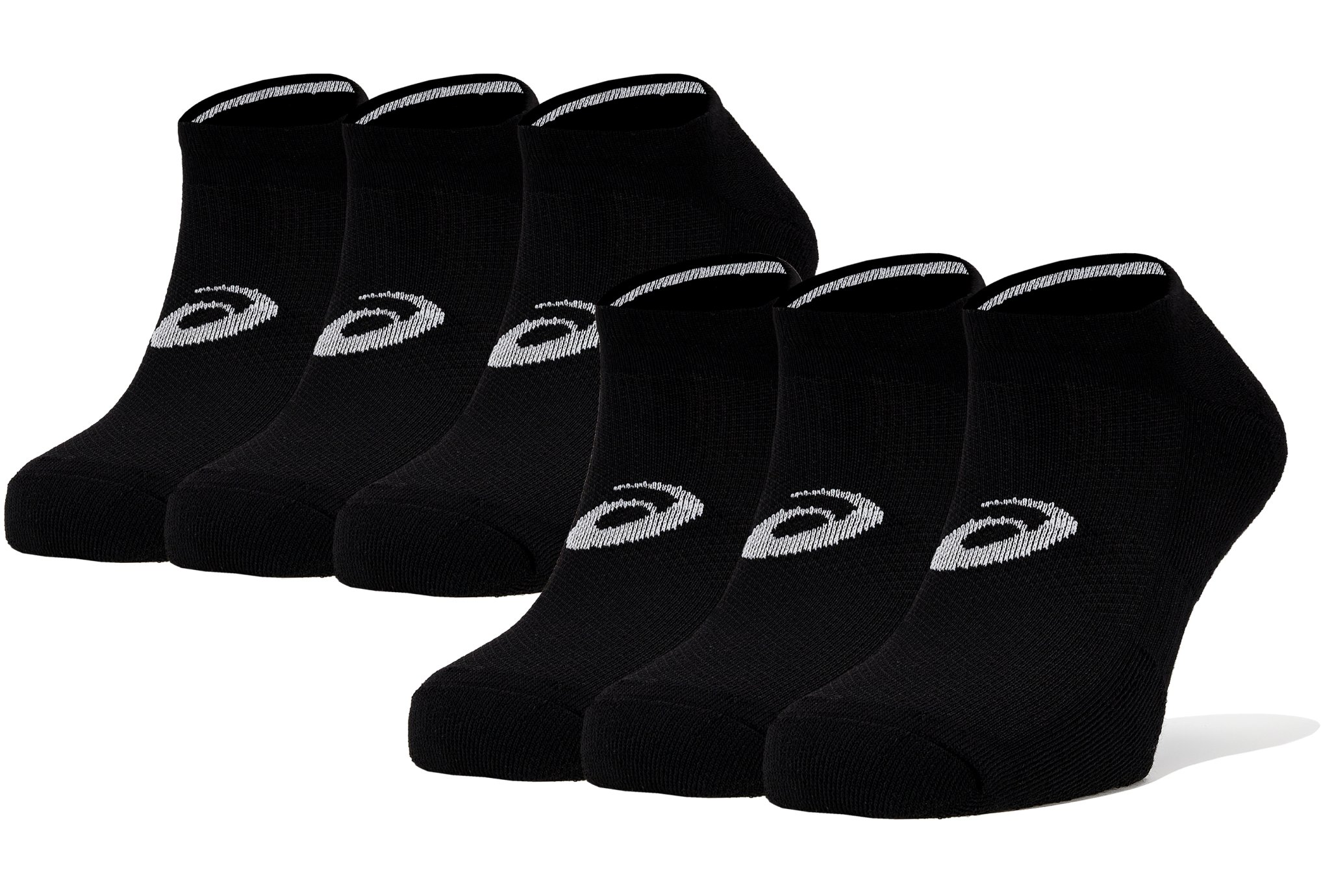 Asics 6 paires Invisible Sock Diététique Accessoires
