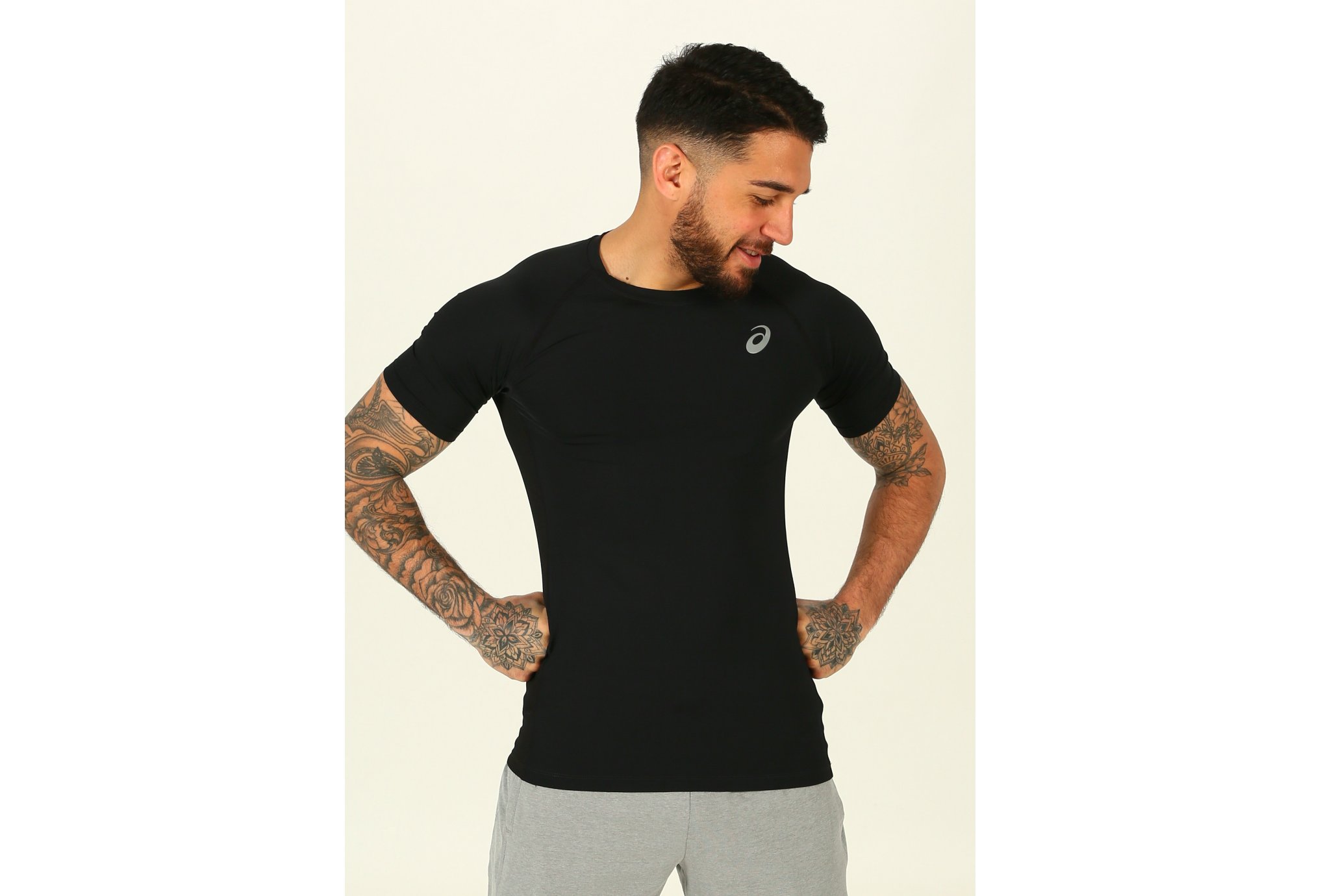 Asics Base Layer SS Top M Diététique Vêtements homme