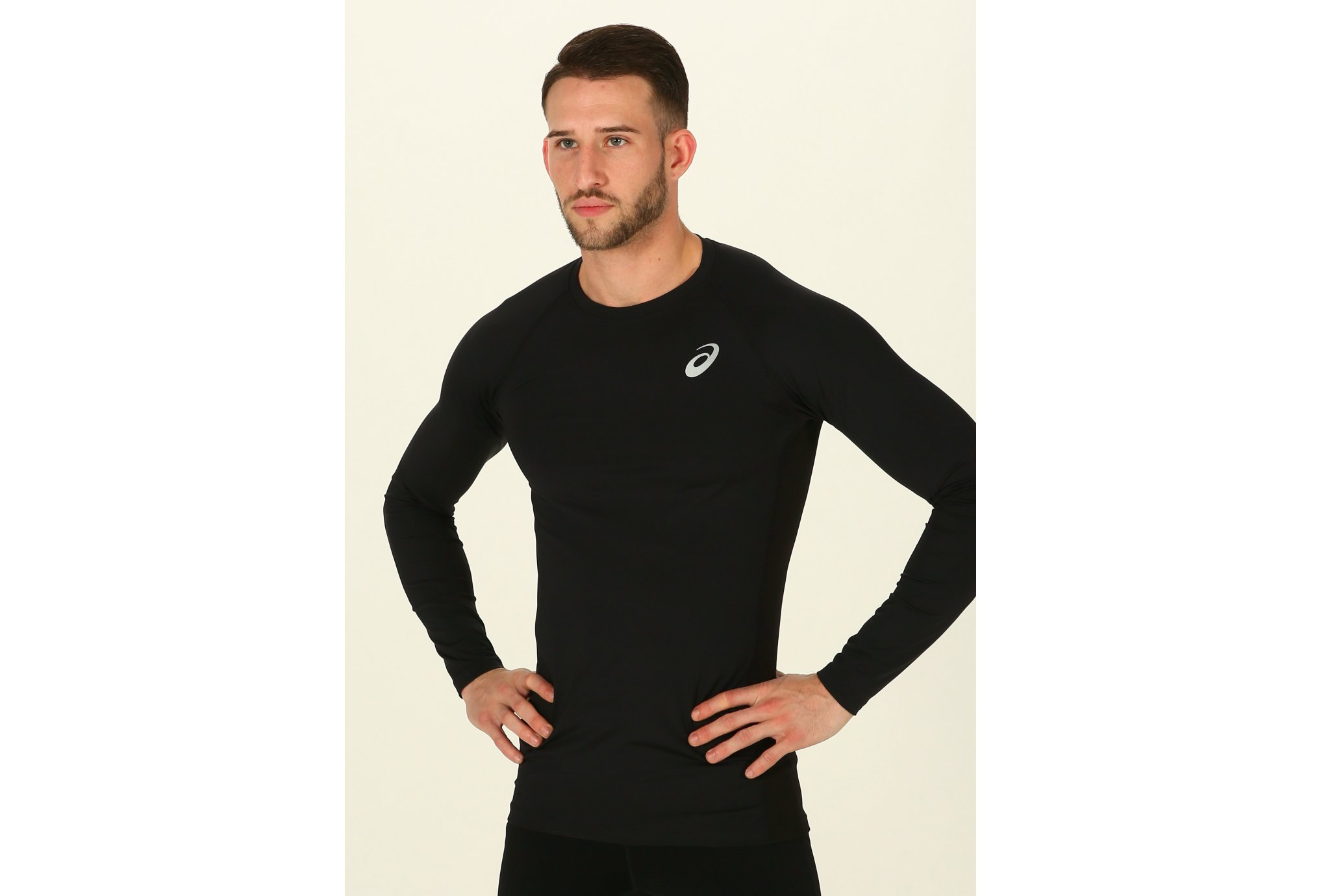 Asics Base Layer Top LS M vêtement running homme