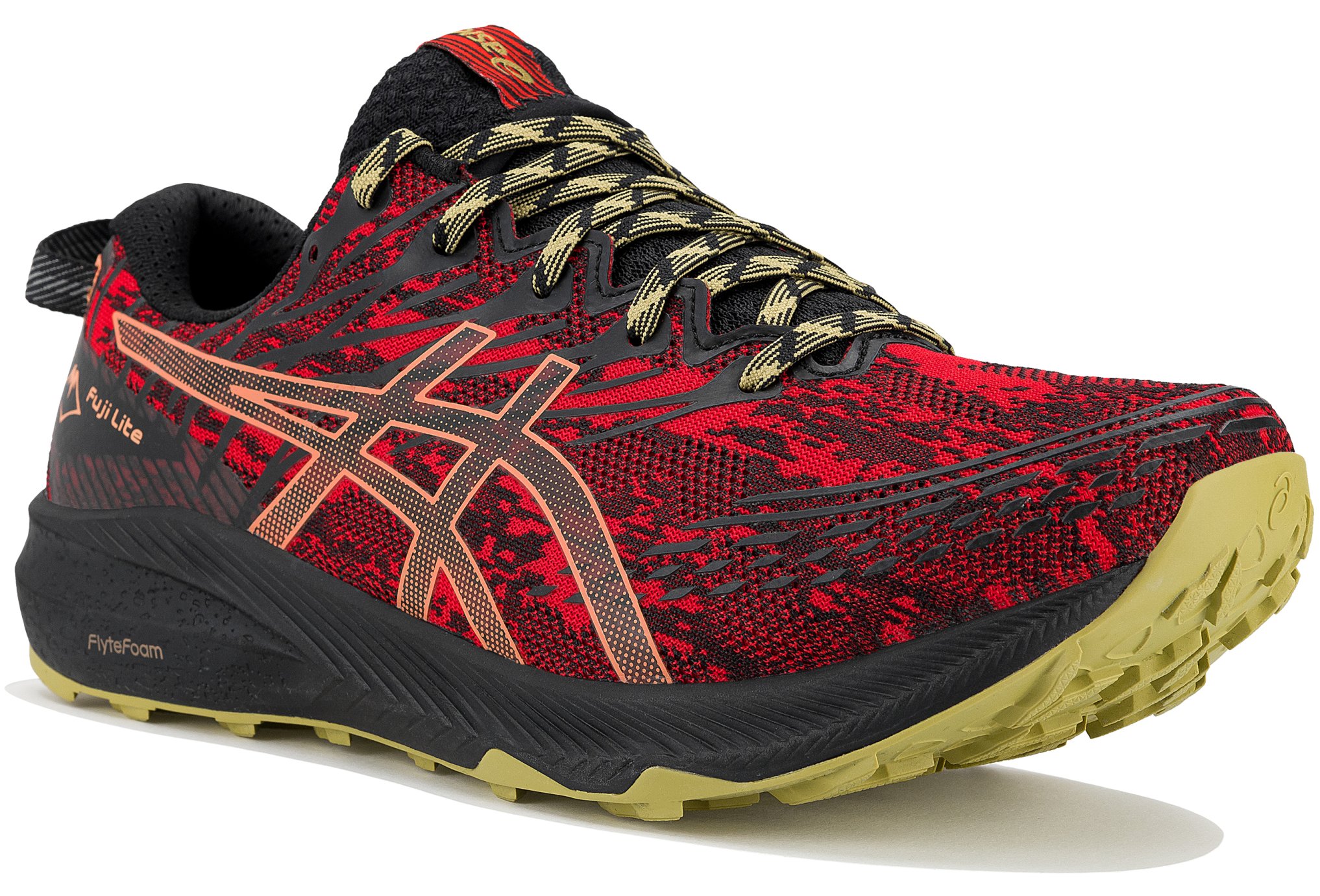 Asics Fuji Lite 3 Rouge