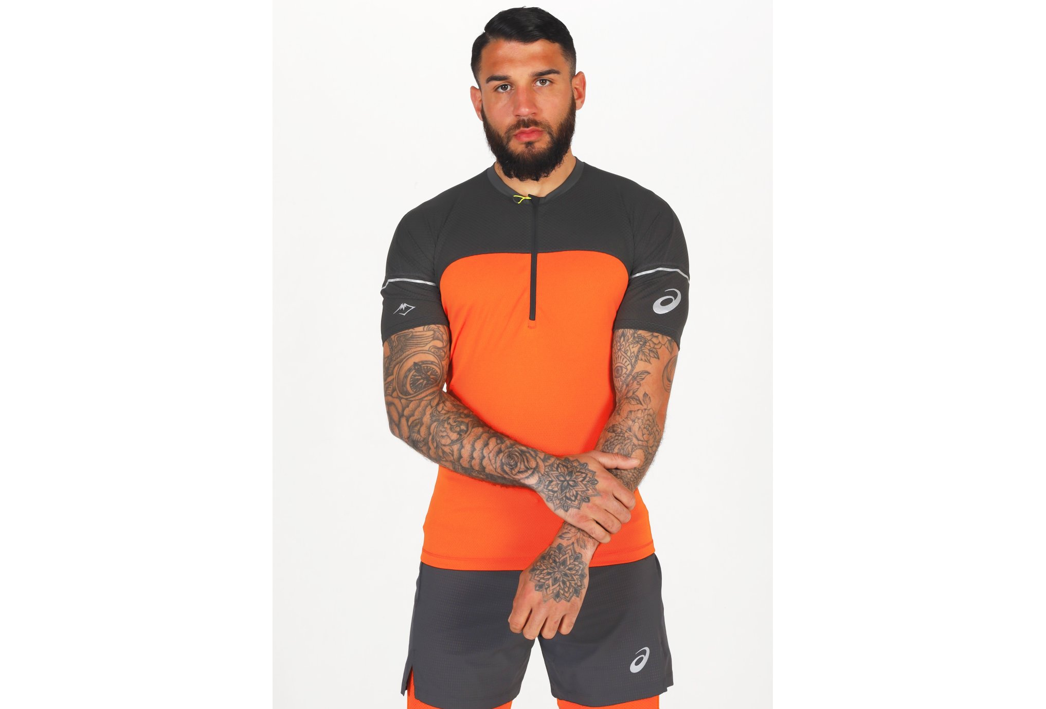 Asics Fujitrail 1/2 Zip M vêtement running homme