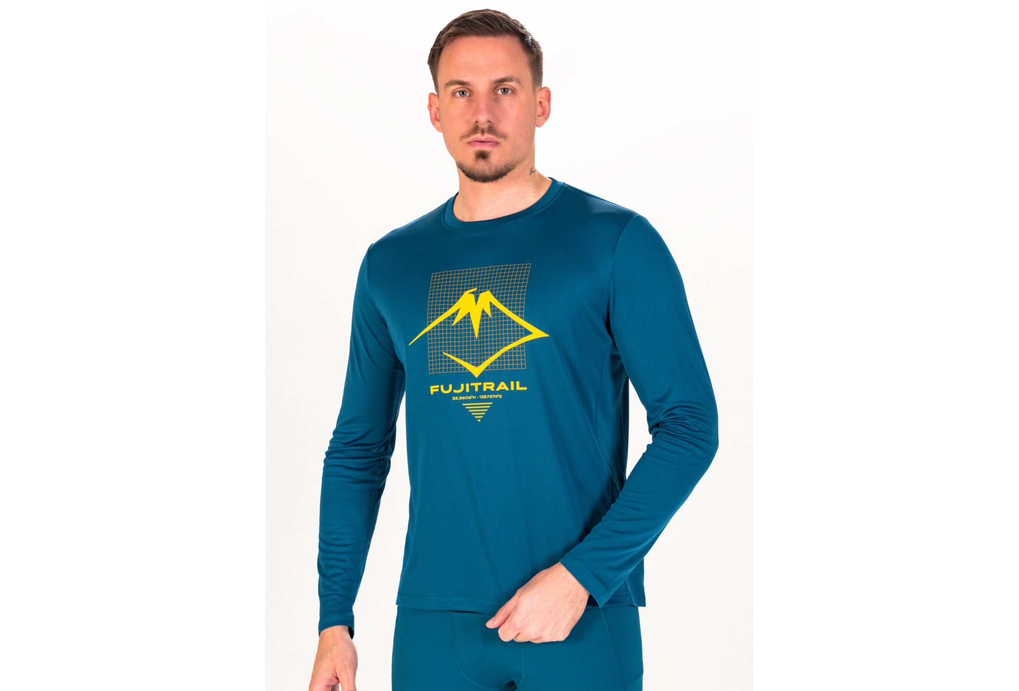 Asics Fujitrail Logo Bleu