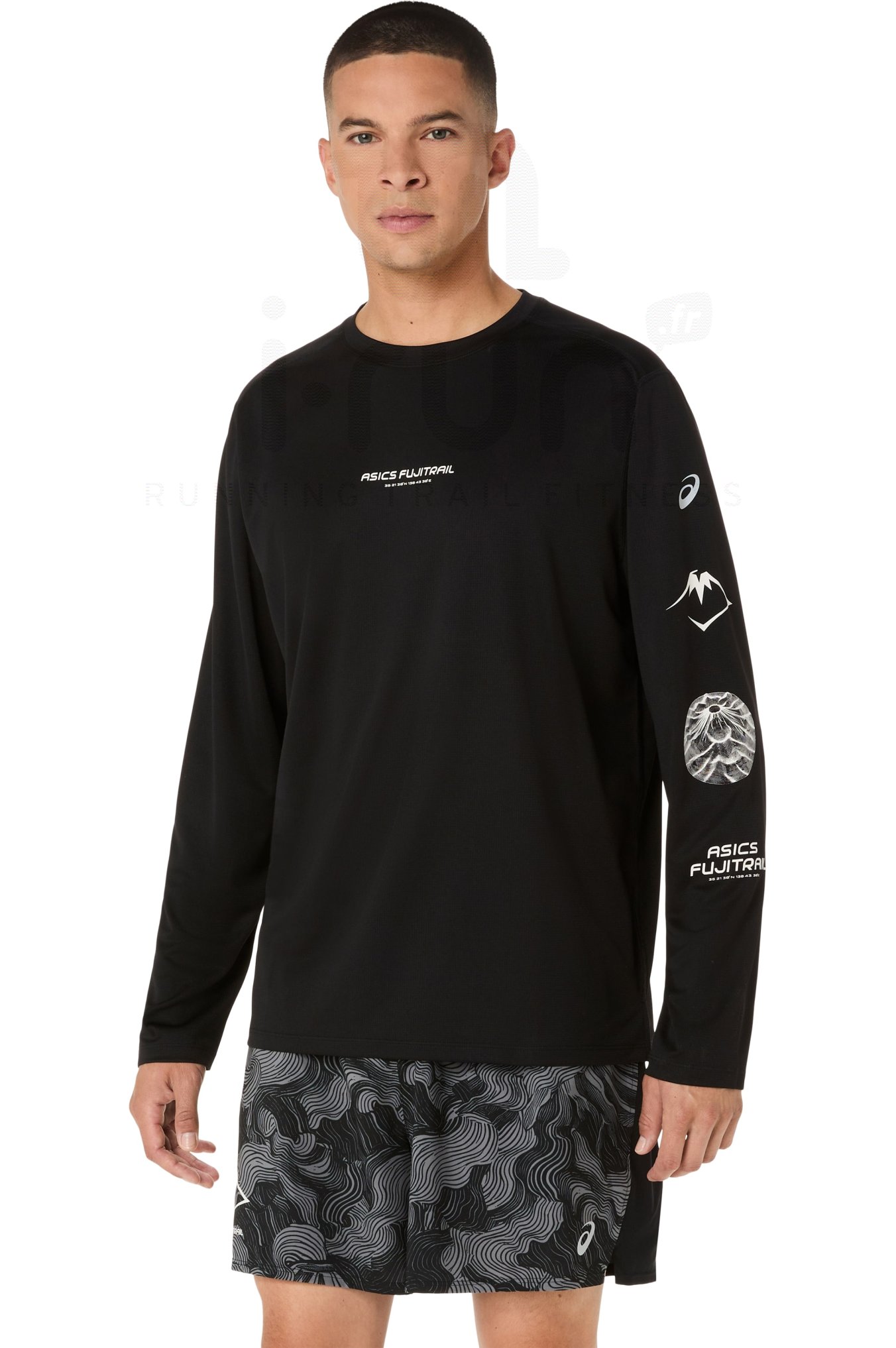Asics camiseta manga larga Fujitrail Logo