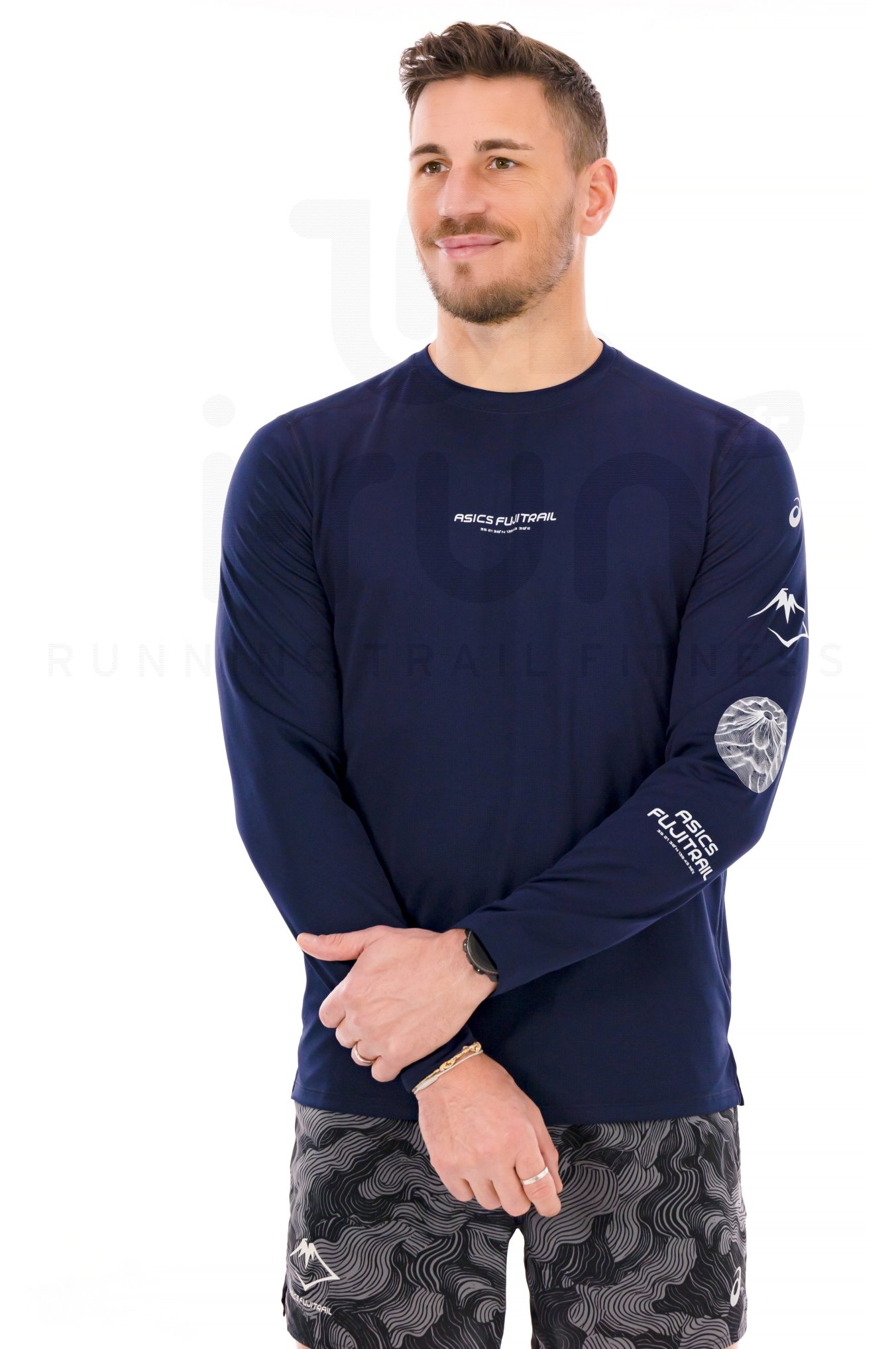 Asics camiseta manga larga Fujitrail Logo