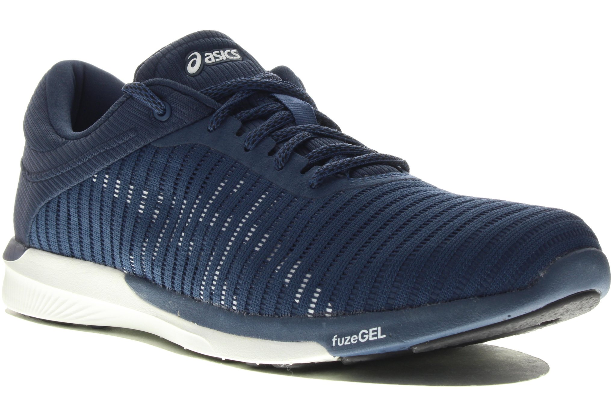 asics fuzex lyte homme brun