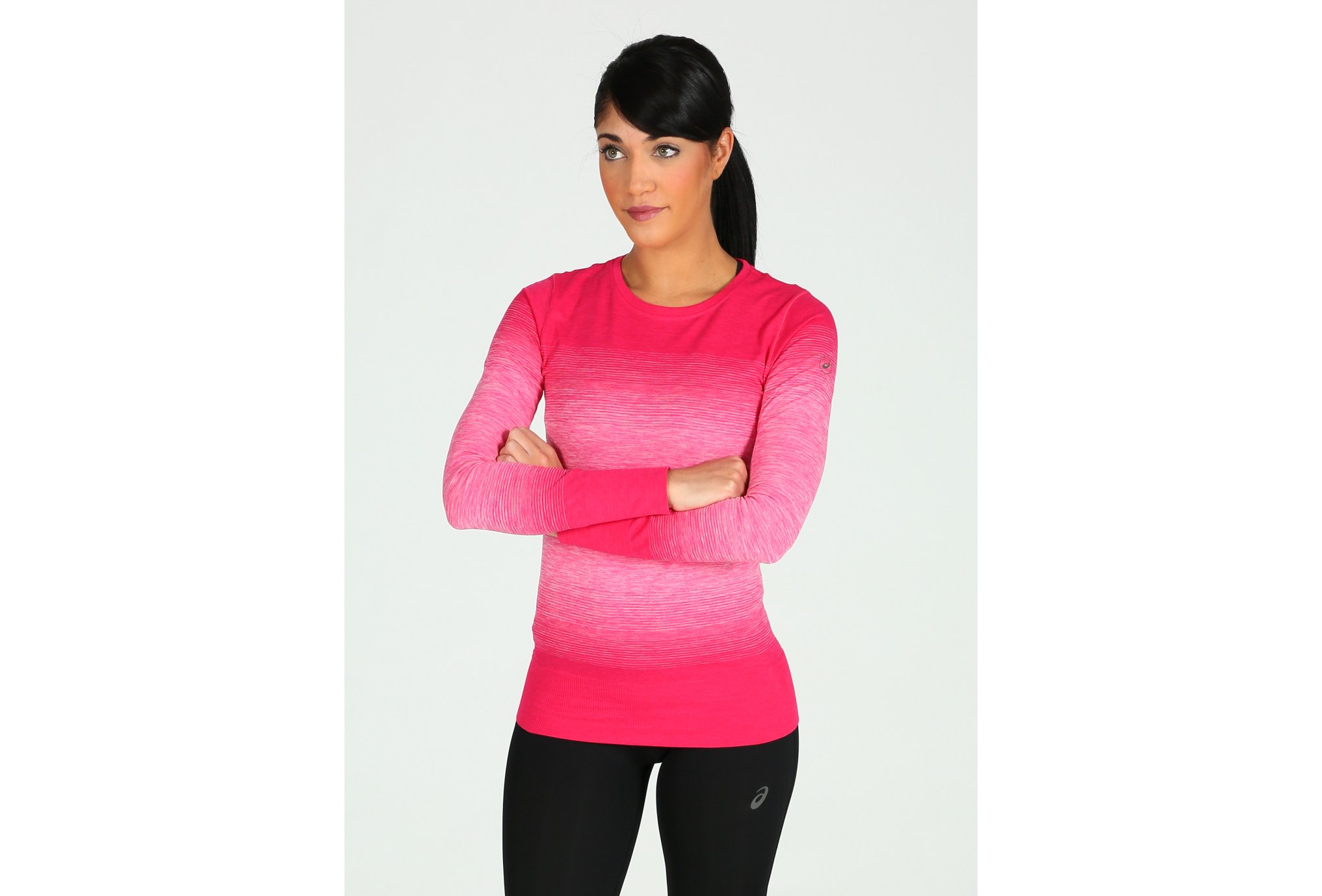 Asics FuzeX Seamless LS W Diététique Vêtements femme