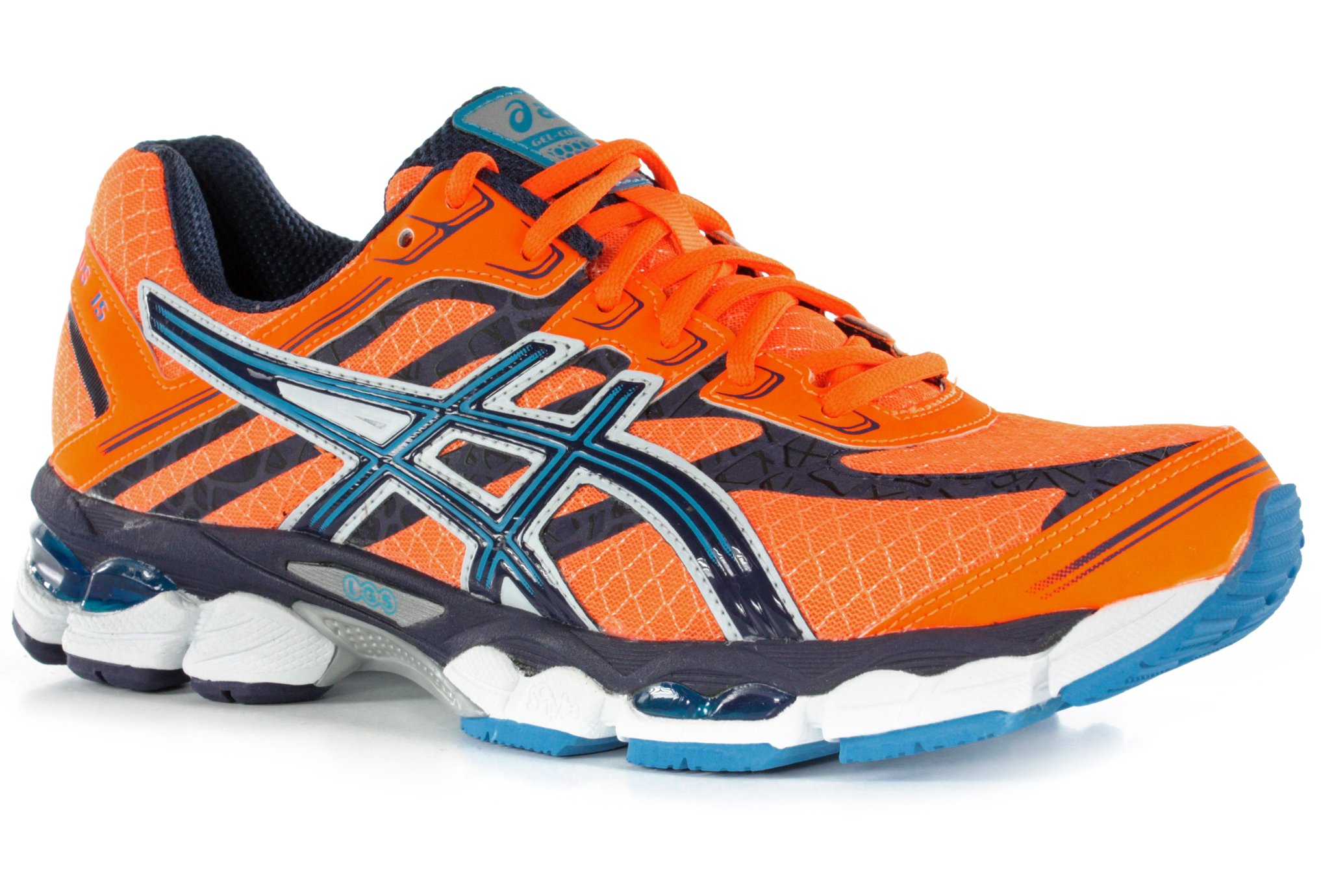 Asics gel cumulus shop 15 homme jaune