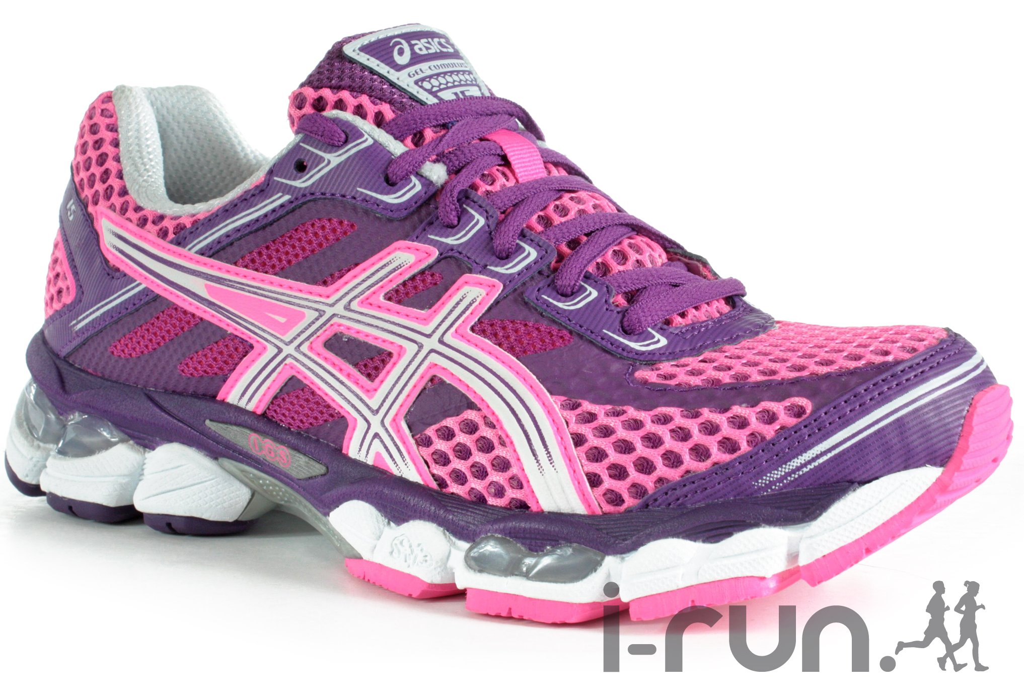 asics gel cumulus 15 womens purple
