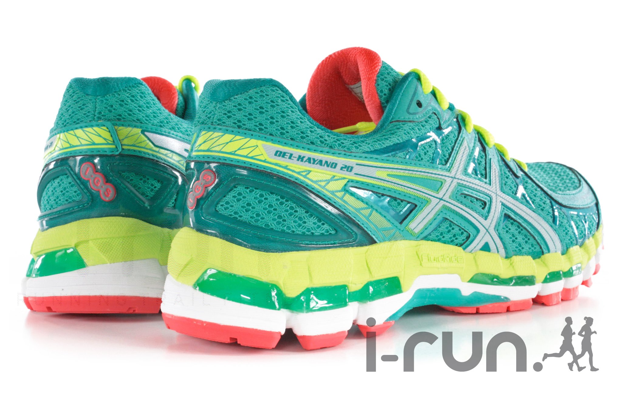 asics gel kayano homme verte