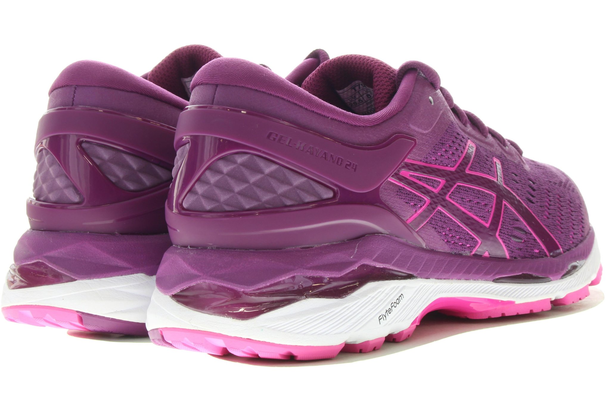 asics gel kayano femme violet