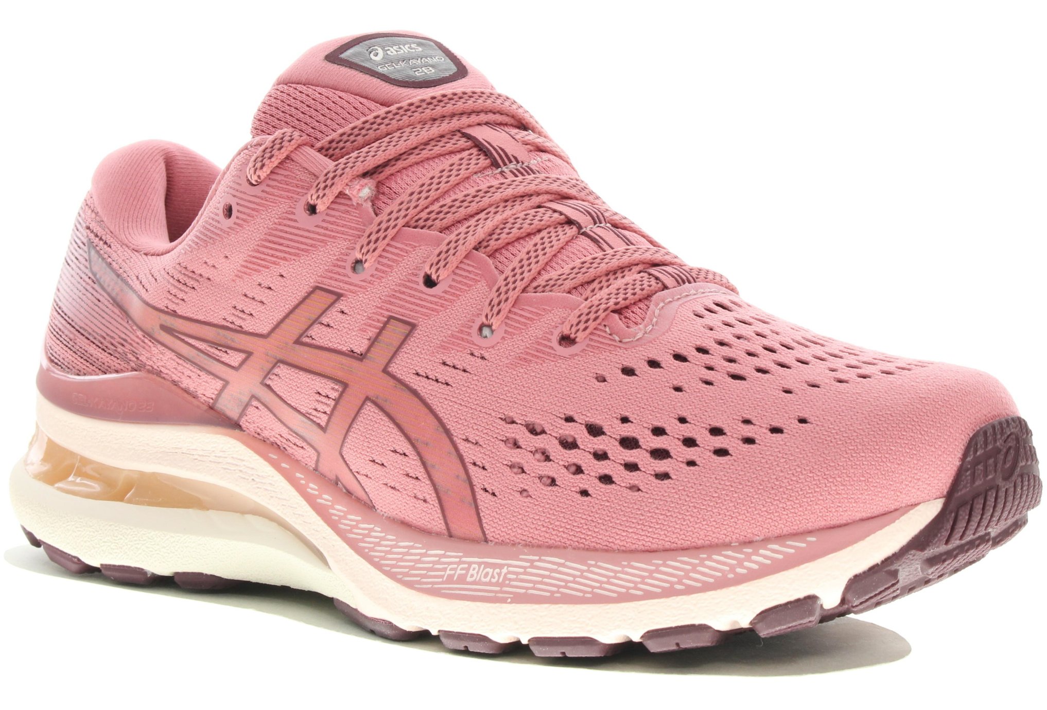 asics kayano rose