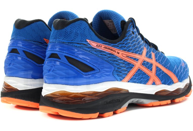 asics gel nimbus 18 hombre azul