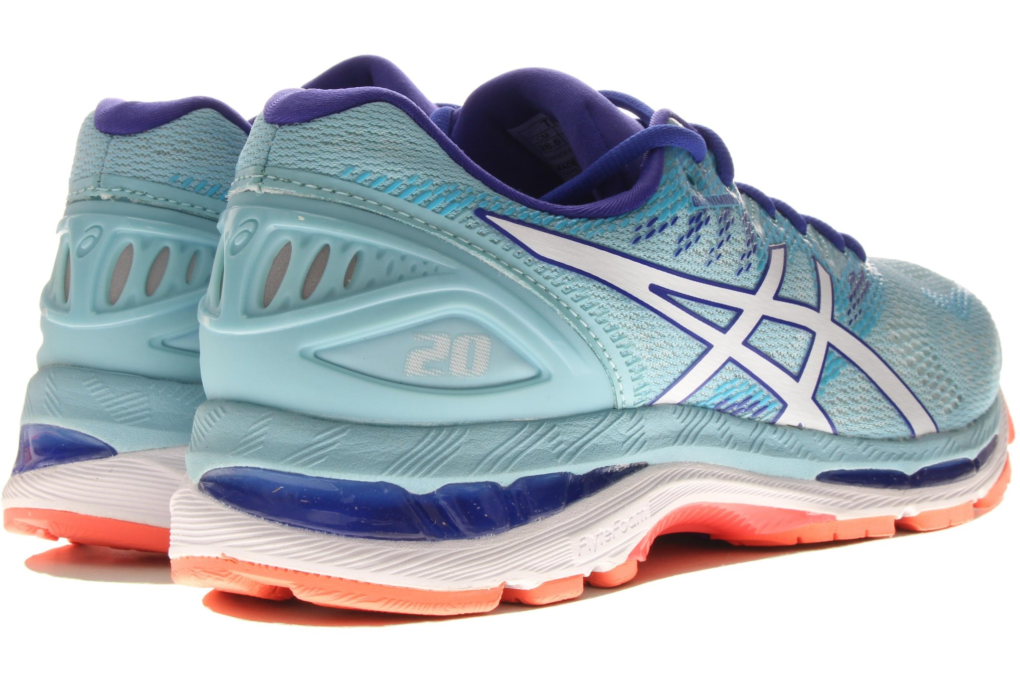 asics gel nimbus 6 femme bleu