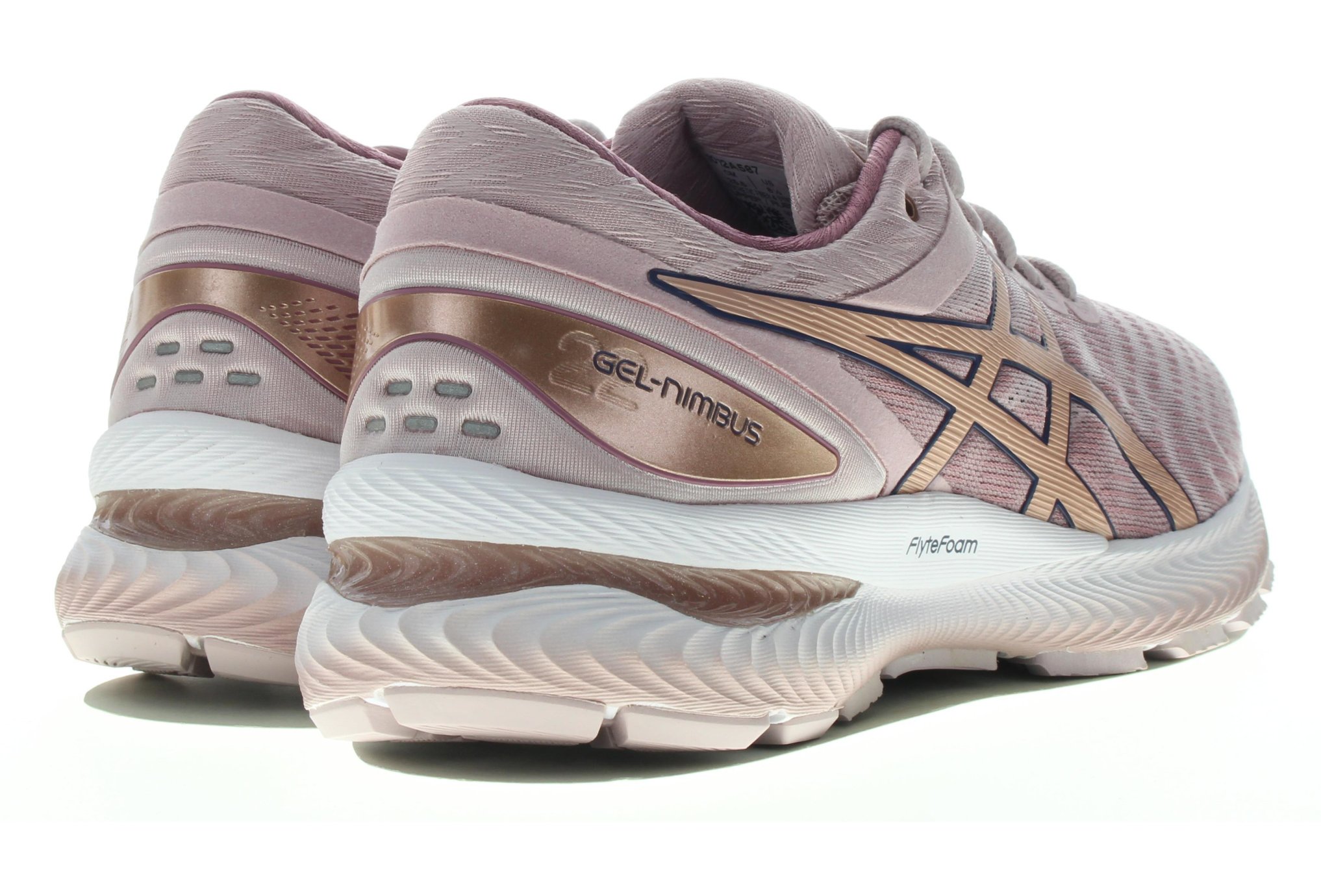 asics nimbus 22 rosa