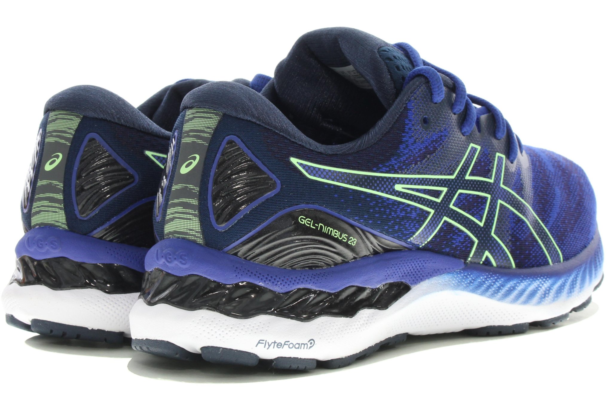 asics gel nimbus 20 bleu