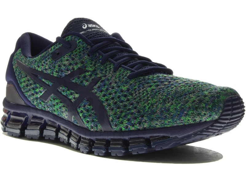 asics gel quantum 360 knit 2 bleu