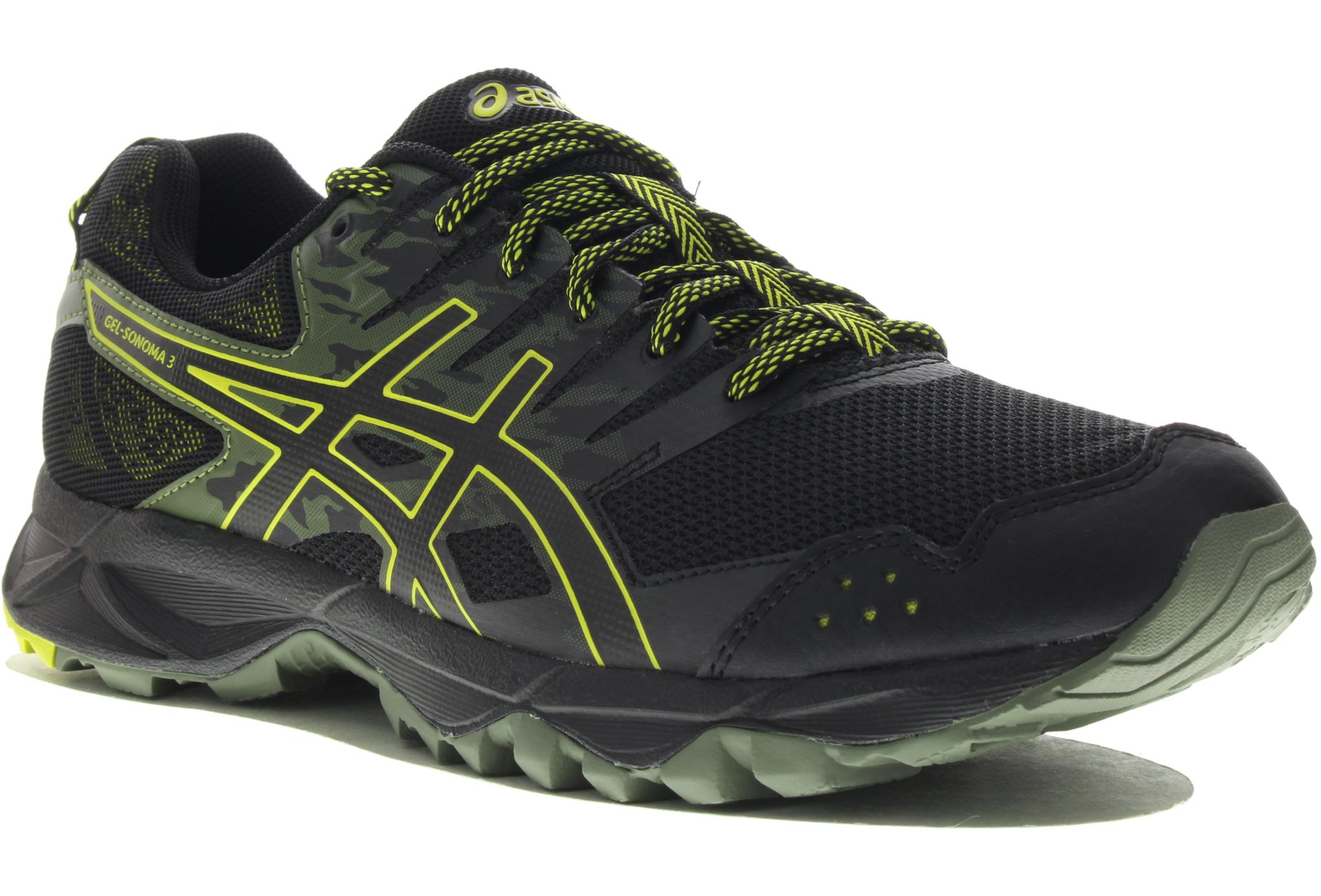 asics noir et doré