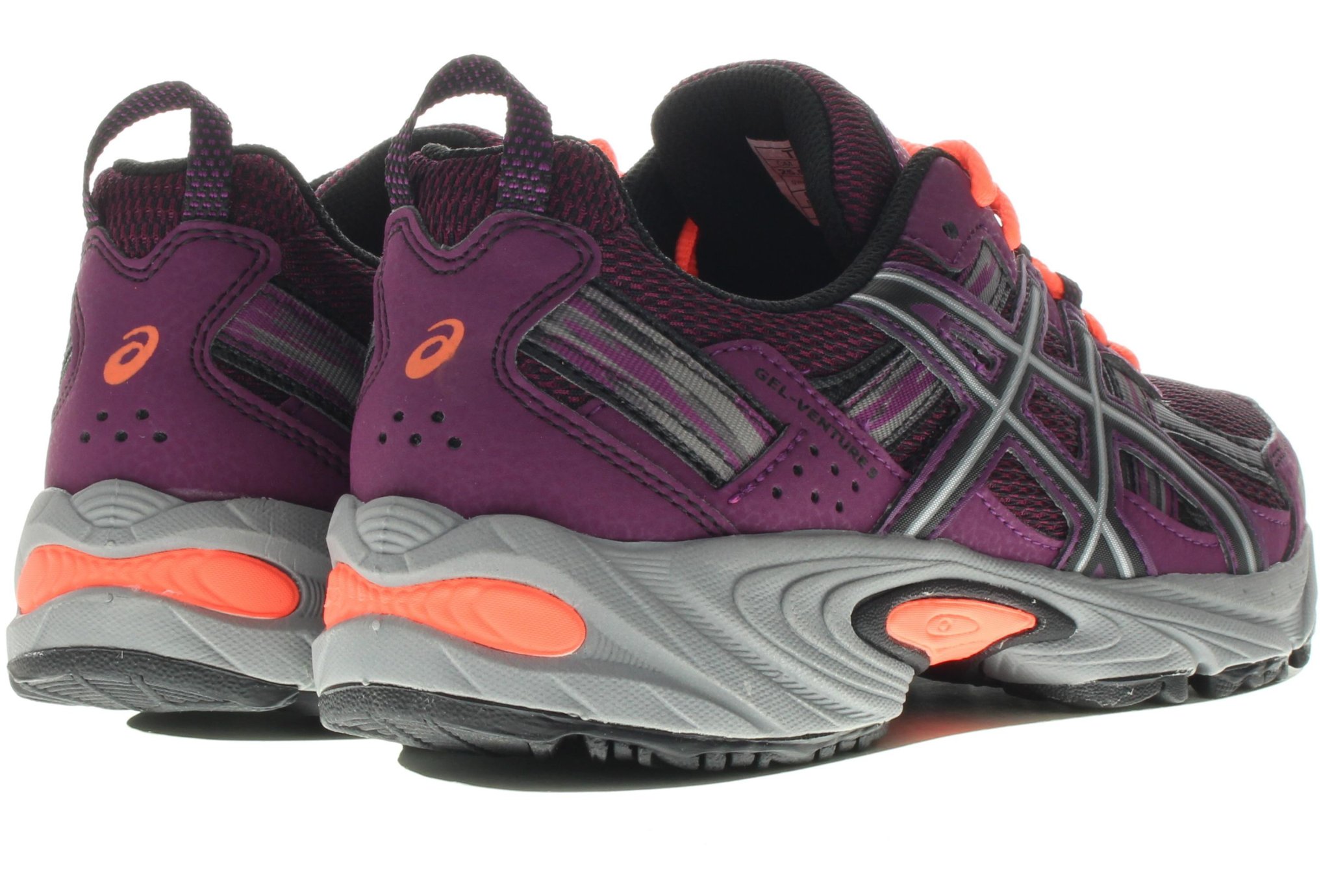 asics homme violet