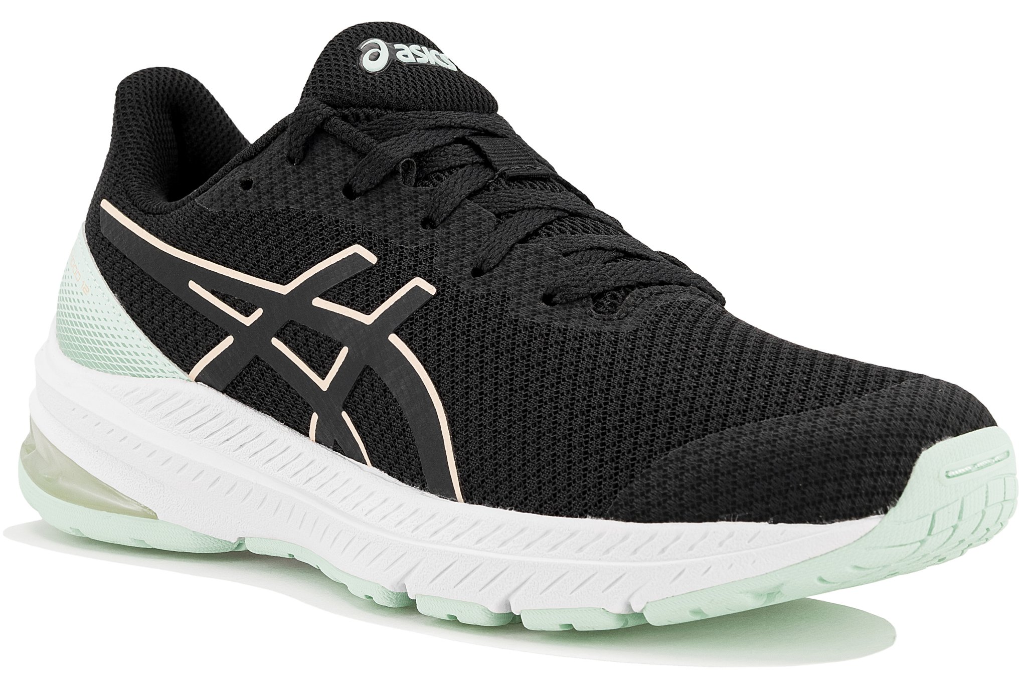 Asics gt 1000 2 fashion gs mujer negro