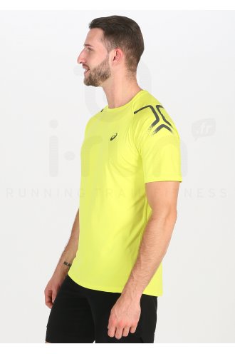 polo asics homme jaune