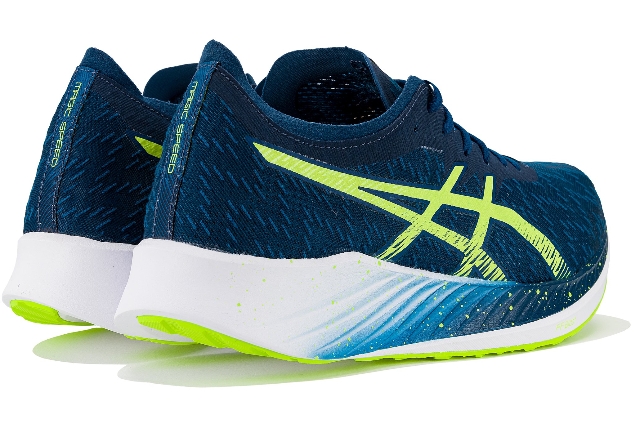 Asics Magic Speed M Homme Bleu Marine Pas Cher