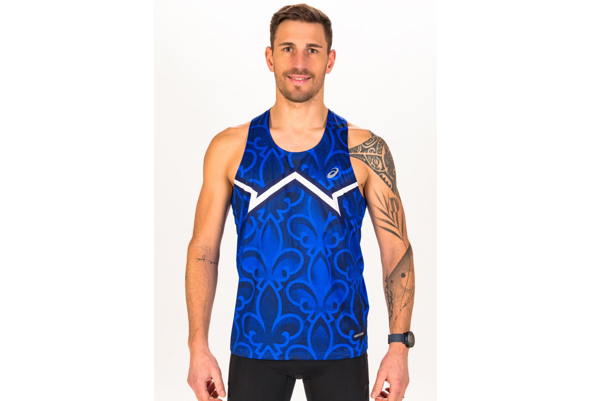 Sin Mangas Camisetas Asics Running Camiseta Running Asas Hombre