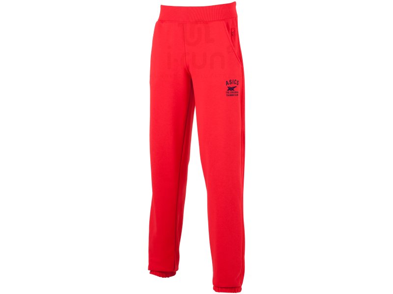 pantalon asics homme rouge