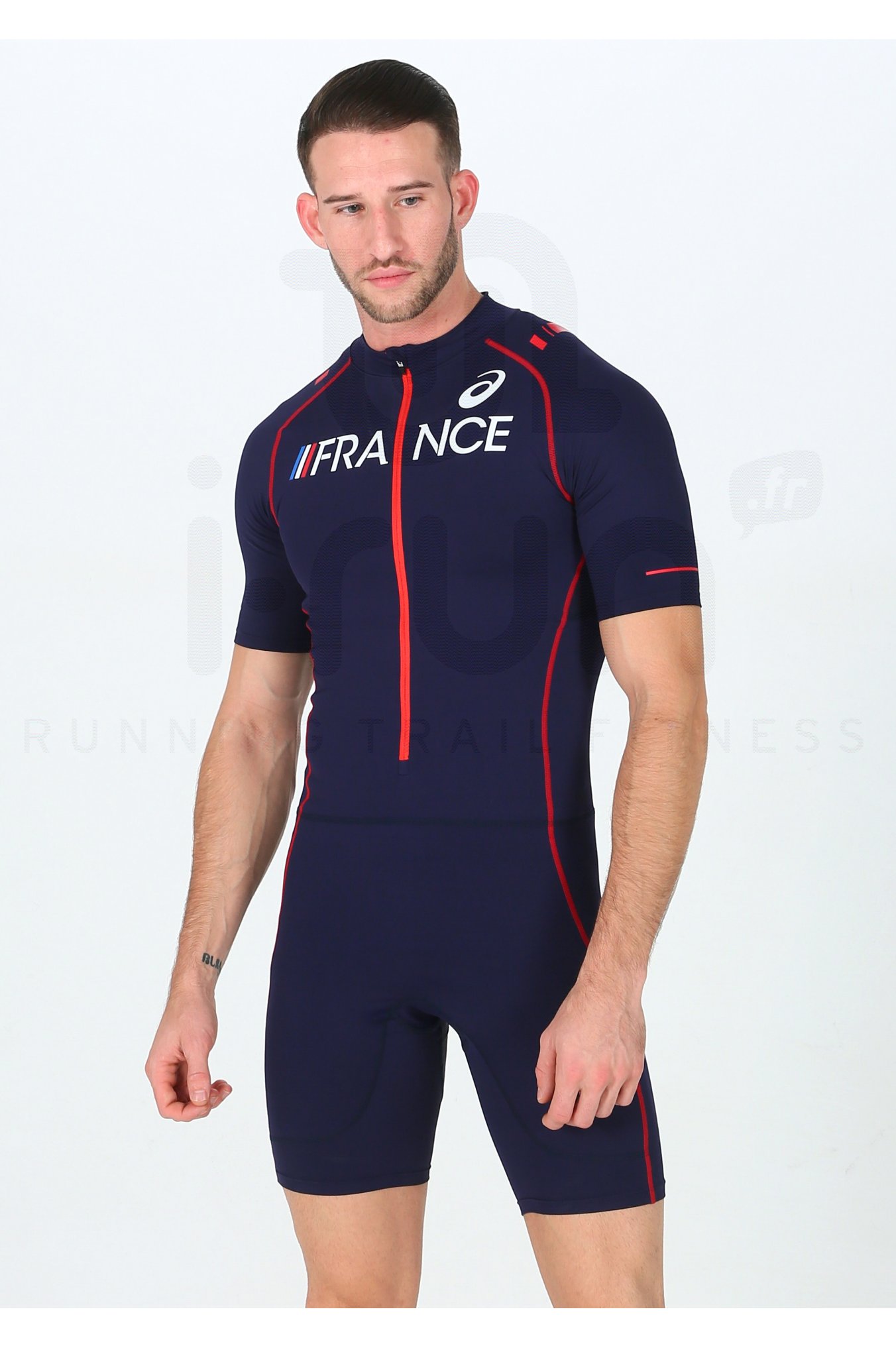 Asics Racing Suit France M homme pas cher