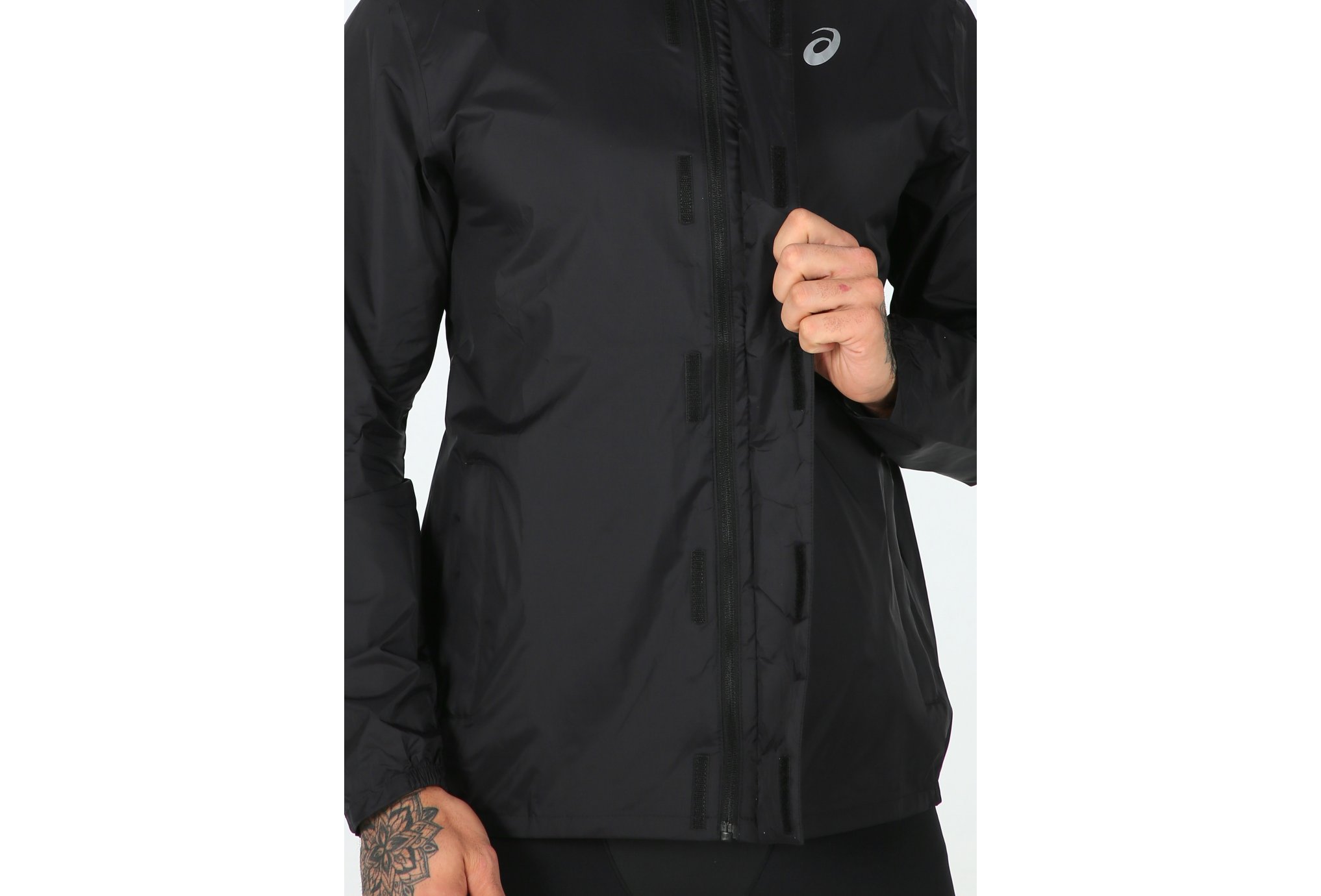 asics running rain jacket
