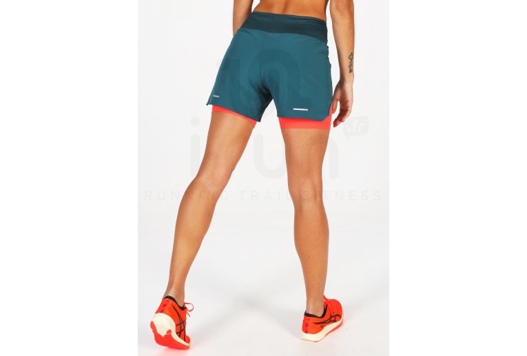 Asics pantal�n corto Road 2 en 1