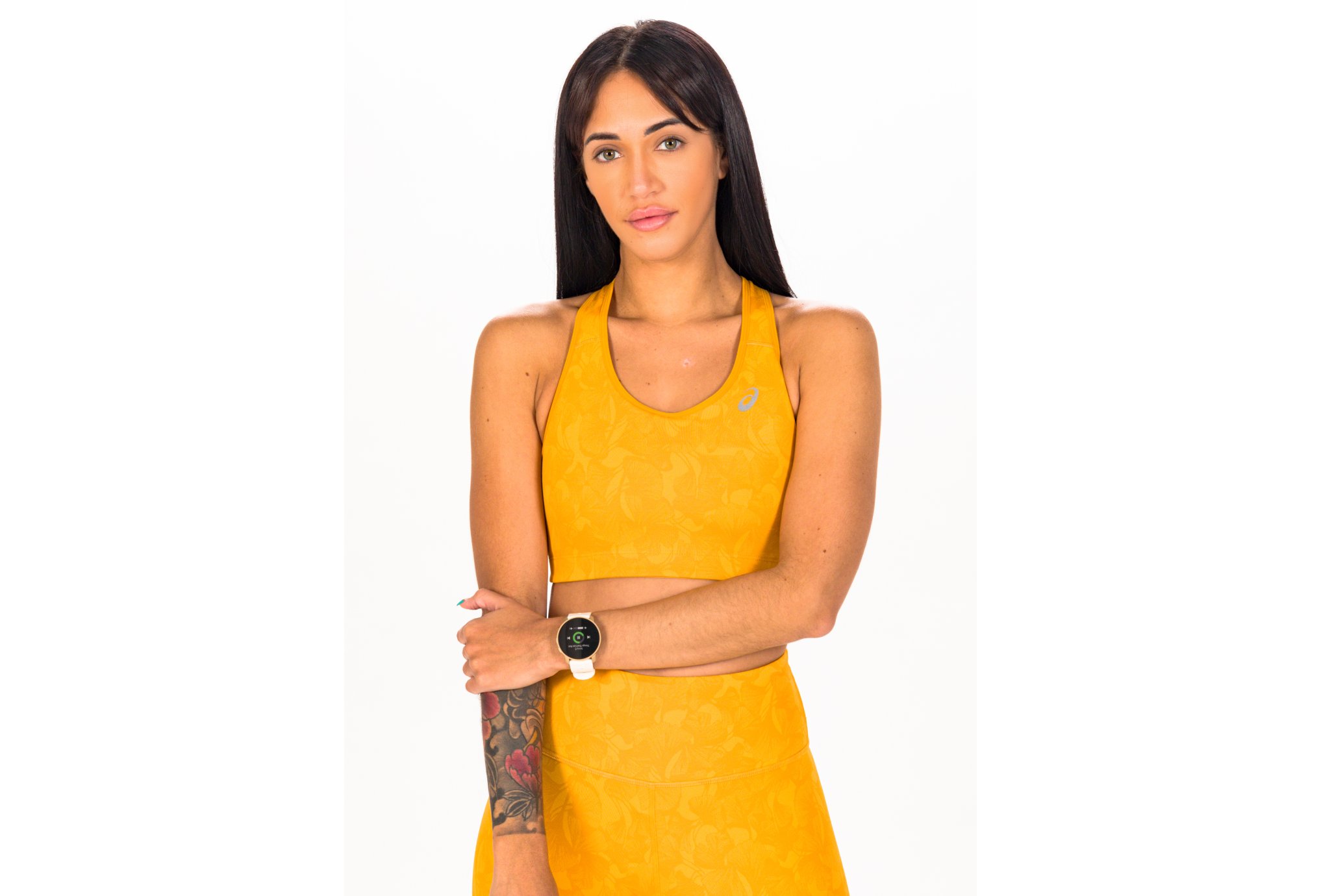 Asics Runkoyo Jacquard Bra Jaune