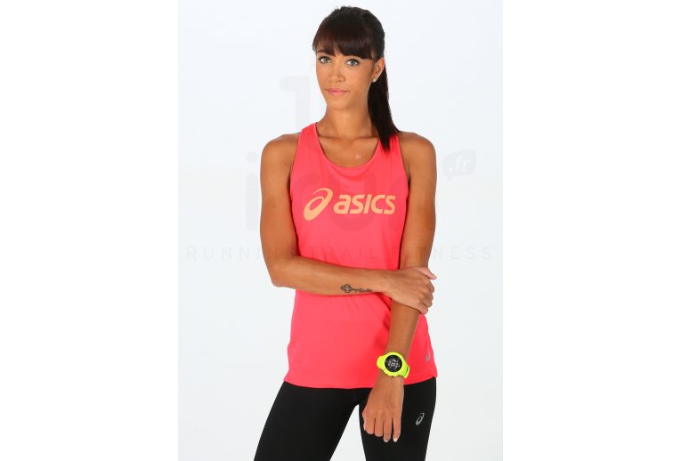 Asics camiseta de tirantes Silver
