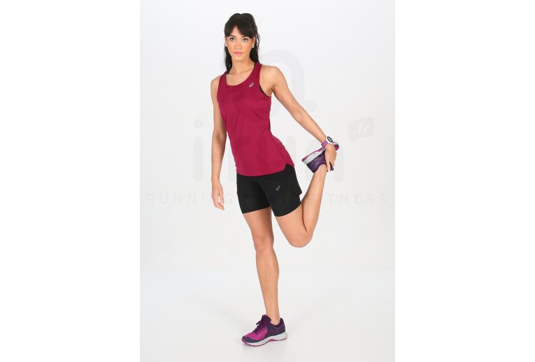 Asics camiseta de tirantes Silver