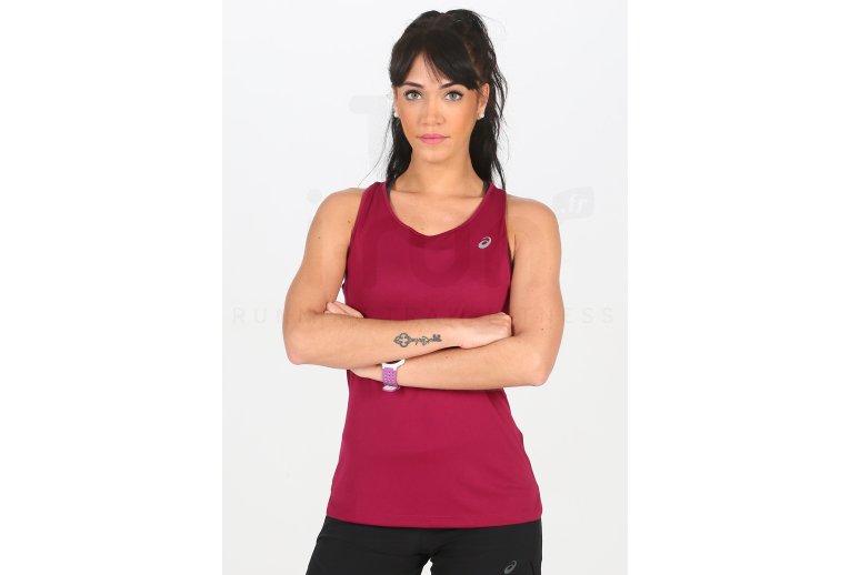 Asics camiseta de tirantes Silver