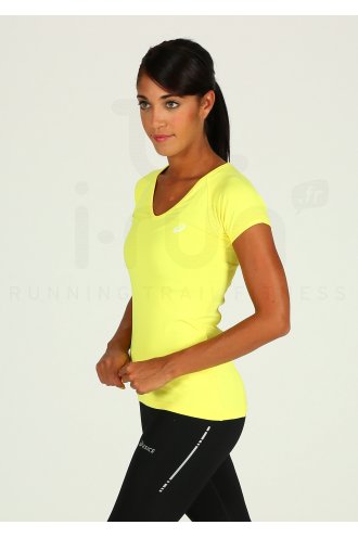 Asics t shirt femme or Clearance