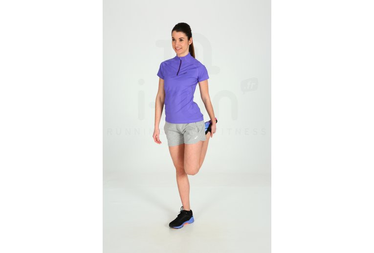 Asics Tee-shirt Speed 1/2 Zip Damen