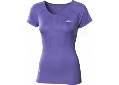 asics t shirt femme violet