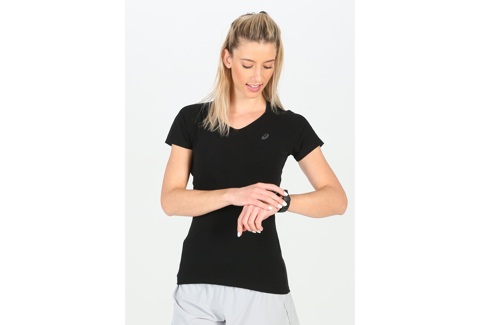 Asics V-Neck W Diététique Vêtements femme