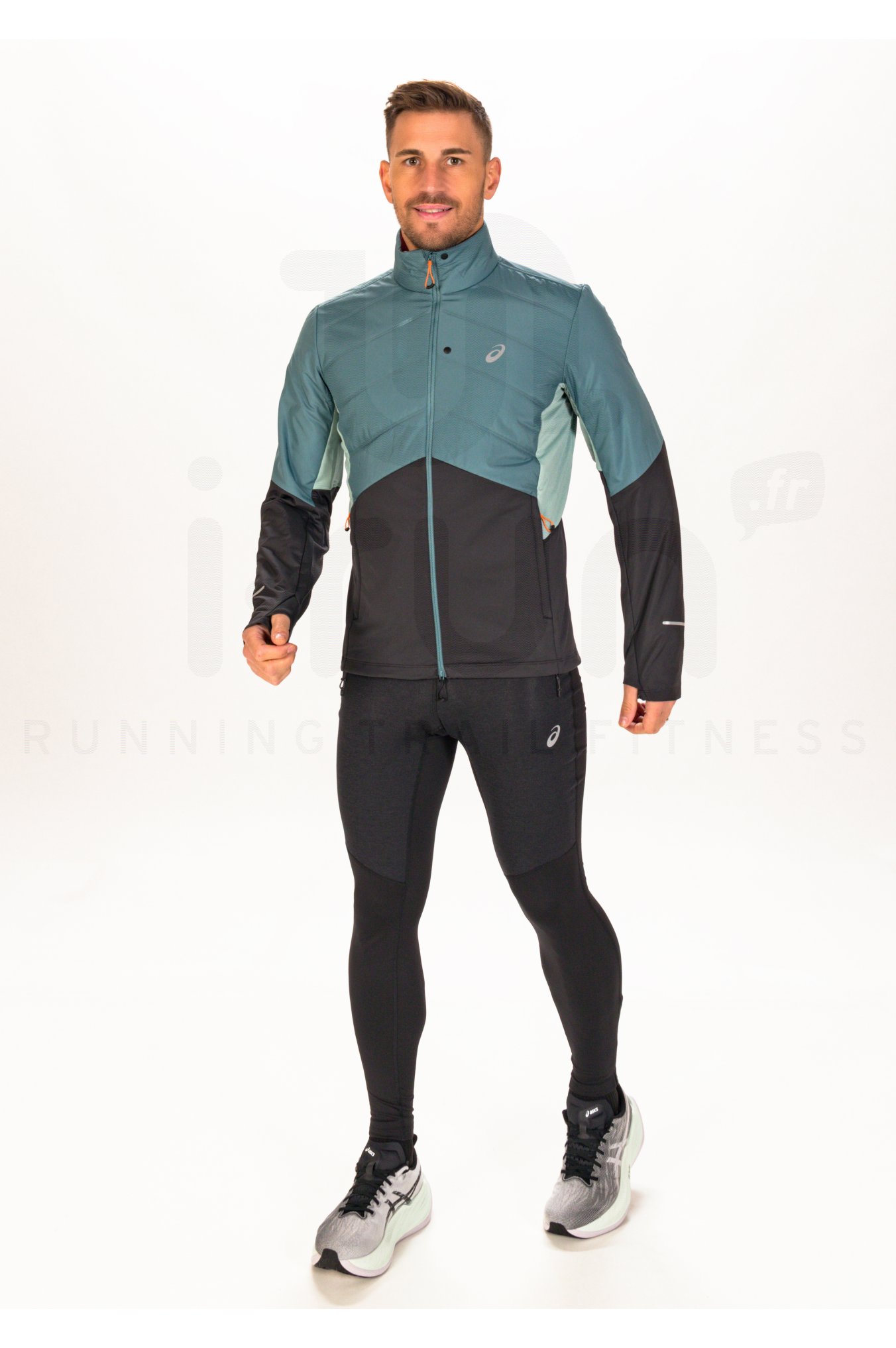 tenue running homme asics