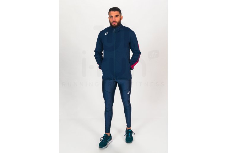 Asics Woven Full Zip Jacket Herren