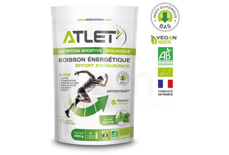 Atlet Boisson nergtique Bio - Menthe