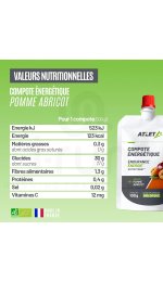 Atlet Compote �nerg�tique Bio - Pomme Abricot