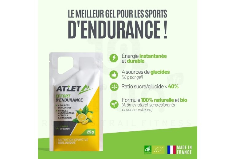 Atlet Energy Gel - Lemon