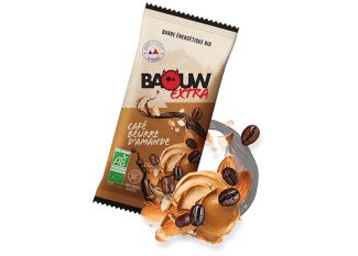 Baouw Barre énergétique bio Extra - Café - Beurre d'amande